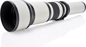 img 4 attached to 📸 Opteka 650-1300mm Telephoto Zoom Lens for Canon EF-Mount DSLR Cameras: Explore Long-Range Photography with Sharp Clarity