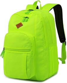 img 4 attached to 🎒 Abshoo Classical Basic Travel Backpack Review: Your Water Resistant Bookbag for School