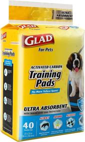 img 2 attached to Ultra-Absorbent Activated Charcoal Dog Training Pads by Glad for Pets - Perfect for Training New Puppies - Ideal Dog Pads for Training, Dog Pee Pads, and Puppy Training