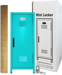 img 2 attached to 🔒 Secure Your Belongings with the Teal Mini Locker Lock 10 75
