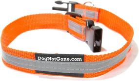 img 1 attached to 🐶 Reflective Collar for Dogs: Dog Not Gone