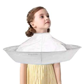 img 4 attached to Kingsmile Hair Cutting Cape Umbrella: A Foldable Solution to Keep The Room Clean While Cutting Hair- Ideal Hair Styling Accessory for Salon, Barber, Kids, and Teens