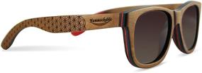 img 4 attached to 🕶️ Optimized Search: Maple Polarized Sunglasses, Designed for Hammocking