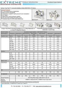 img 1 attached to Экстремальный BDS108VF: Разблокируйте непревзойденную производительность с пассивным 8-путевым цифровым HD-сплиттером коаксиального кабеля 1 ГГц.