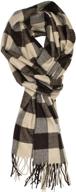 high-quality cashmere buffalo men's scarf accessories by ted jack classic logo