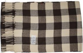 img 1 attached to High-Quality Cashmere Buffalo Men's Scarf Accessories by Ted Jack Classic