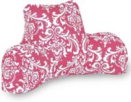 📚 cozy up with the majestic home goods french quarter reading pillow in hot pink логотип