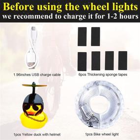 img 1 attached to 🚴 Comistack Rechargeable Bike Wheel Lights: Set of Safety Warming Bicycle Spoke Lights with USB Charging - Perfect Gift for Kids, Friends, and Adults