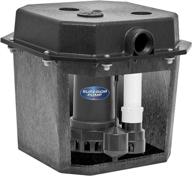 enhanced submersible drain pump system with pre-assembled remote sink – superior pump 92072, 1/3 hp logo
