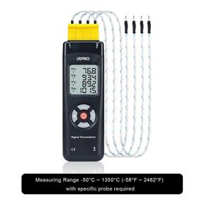img 2 attached to URPRO Thermometer Thermocouple Temperature Instrument