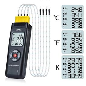 img 1 attached to URPRO Thermometer Thermocouple Temperature Instrument
