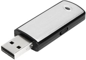 img 4 attached to 🎙️ Top-performing 8GB USB Mini Digital Voice Recorder - Ideal for Meetings, Presentations, Note-Taking - Voice Activated Recording Device for Crisp Audio Capture in Meetings & Lectures (8G)