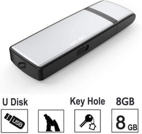 img 3 attached to 🎙️ Top-performing 8GB USB Mini Digital Voice Recorder - Ideal for Meetings, Presentations, Note-Taking - Voice Activated Recording Device for Crisp Audio Capture in Meetings & Lectures (8G)