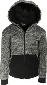 img 3 attached to 👕 Charcoal Quad Seven Full Zip Boys' Clothing Sweatshirt - Improved SEO