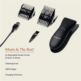 img 3 attached to The Trimmer by Meridian: The Ultimate Below-The-Belt Grooming Solution for Men
