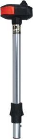 img 1 attached to 🚤 Perko 1421DP2CHR Removable Bi-Color Pole and Utility Light - 12" Height, 0° Rake: Illuminating Your Boat with Versatile and Detachable Lighting Solution