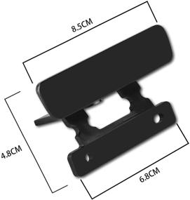 img 2 attached to 🔒 Пара замков крышки для подлокотника центральной консоли - Совместимо с Chevy Avalanche Silverado 1500 2500 3500 Suburban Tahoe GMC Sierra 1500 2500 3500 Yukon Denali 2007-2014 - Заменить# 924-810 - Bicos 20864151