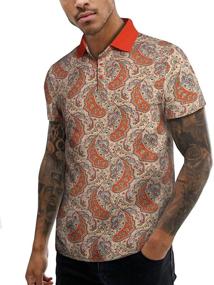 img 4 attached to URRU Men's Natural Floral Flower T-Shirt - Clothing