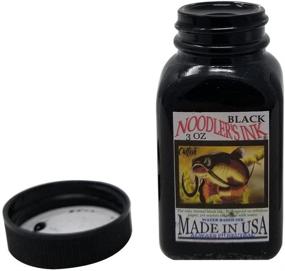 img 4 attached to Чернила для карандаша Noodler's Black Waterproof Fountain Pen Ink - Беспроблемные, 3 унции - Оптимизируйте свой поиск!