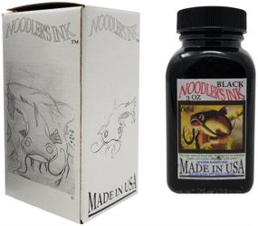 img 3 attached to Чернила для карандаша Noodler's Black Waterproof Fountain Pen Ink - Беспроблемные, 3 унции - Оптимизируйте свой поиск!