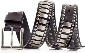 img 2 attached to 👔 Upgrade Your Style with the LATICCI Lb 10018 42 Stylish Studded Belt