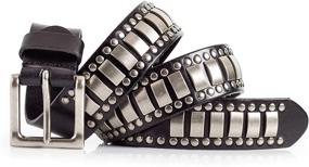 img 3 attached to 👔 Upgrade Your Style with the LATICCI Lb 10018 42 Stylish Studded Belt