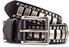 img 4 attached to 👔 Upgrade Your Style with the LATICCI Lb 10018 42 Stylish Studded Belt