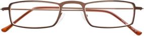 img 2 attached to 👓 BFOCO 5 Pairs Metal Frame Reading Glasses: Stylish Eyewear for Men and Women