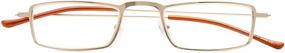 img 1 attached to 👓 BFOCO 5 Pairs Metal Frame Reading Glasses: Stylish Eyewear for Men and Women