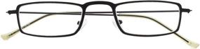 img 3 attached to 👓 BFOCO 5 Pairs Metal Frame Reading Glasses: Stylish Eyewear for Men and Women