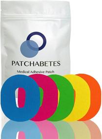 img 1 attached to 🌈 Dexcom G6 Adhesive Patch - 20 Pack - Waterproof, Hypoallergenic, Rainbow Pack - Multiple Color Options