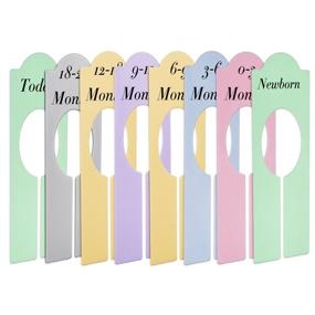 img 3 attached to Shappy Colorful Dividers Clothing Newborn