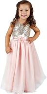 bowdream sequin flower girls' dress - girls' clothing and dresses logo