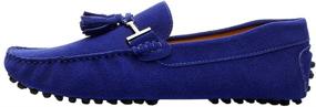 img 3 attached to 👞 ANUFER Stylish RoyalBlue Men's Moccasins: Comfortable Loafers & Slip-Ons