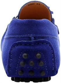 img 2 attached to 👞 ANUFER Stylish RoyalBlue Men's Moccasins: Comfortable Loafers & Slip-Ons
