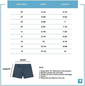 img 1 attached to Surf in Style with Hipeta Boys Swim Short: Fashionable, Comfortable & Durable