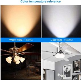 img 2 attached to 💡 Enhanced Bulbs: Candelabra Voltage Multi Daylight Solution