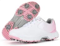 🏌️ top-quality women golf shoes with professional spikes - stylish sneakers for ladies, ideal for golfing and walking, available in big sizes логотип