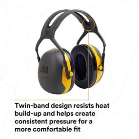 img 2 attached to 🎧 3M Peltor X2A Overhead Hearing Protection Ear Muffs