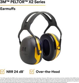 img 3 attached to 🎧 3M Peltor X2A Overhead Hearing Protection Ear Muffs