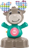 фишер-прайс музыкальный лось linkimals - интерактивная образовательная игрушка с музыкой и светом для детей от 9 месяцев и старше. логотип