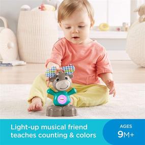 img 2 attached to Фишер-Прайс Музыкальный лось Linkimals - Интерактивная образовательная игрушка с музыкой и светом для детей от 9 месяцев и старше.