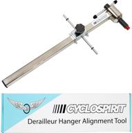 🔧 cyclospirit derailleur hanger alignment gauge for perfect bike maintenance logo