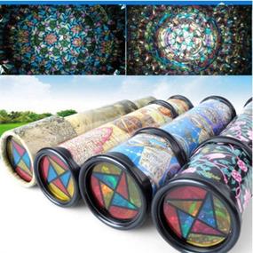 img 2 attached to 🎉 DOPHYRANIX Birthday Kaleidoscope for Children - Vibrant Colors