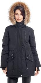 img 4 attached to Womens Hooded Quilted Lightweight Standard Women's Clothing