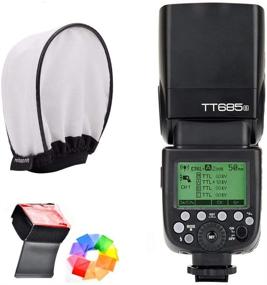 img 4 attached to 📸 Godox TT685S HSS TTL Flash Speedlite for Sony DSLR - High Speed Sync, TTL/M/Multi Modes, 1/8000S, GN60, 230 Full Power Flashes, Auto/Manual Zoom, MI Shoe Compatible