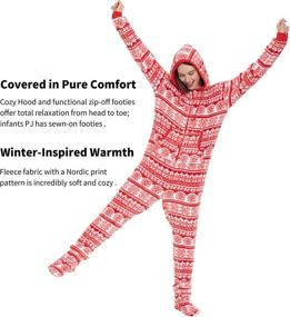 img 3 attached to Stay Cozy this Christmas with JOYIN Snowflake Men's Sleepwear Loungewear