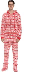 img 1 attached to Stay Cozy this Christmas with JOYIN Snowflake Men's Sleepwear Loungewear