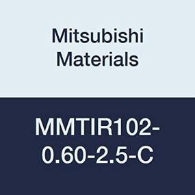 img 2 attached to Mitsubishi Materials MMTIR102 0 60 2 5 C Internal Threading