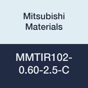 img 4 attached to Mitsubishi Materials MMTIR102 0 60 2 5 C Internal Threading